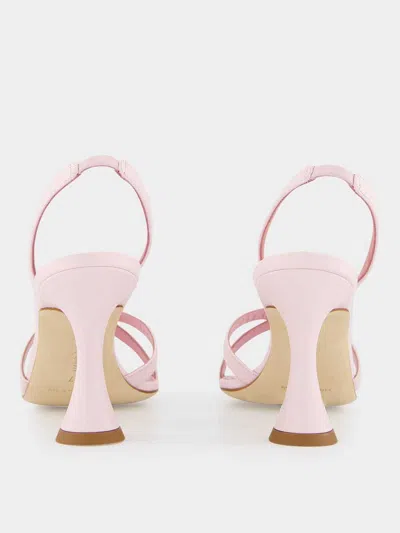 Manolo Blahnik Round Toe High Heel Sandals