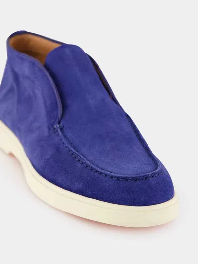 Santoni Round Toe Boots