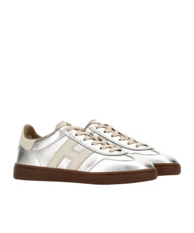 Hogan Cool Sneakers In Metallic