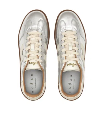Hogan Cool Sneakers In Metallic