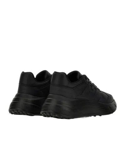 Hogan Woman Chunky Sneakers In Black