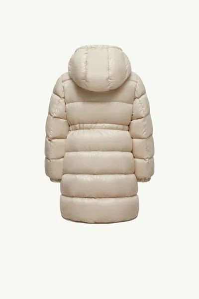 Moncler Long Sleeve Down Jacket In Neutral