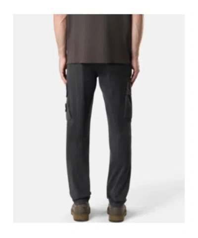 Stone Island Compass Label Regular Fit Trousers In Black