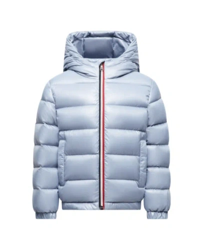 Moncler Doudoune À Capuche New Aubert In Blue