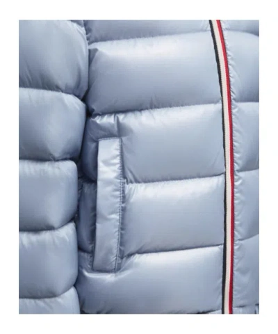 Moncler Doudoune À Capuche New Aubert In Blue