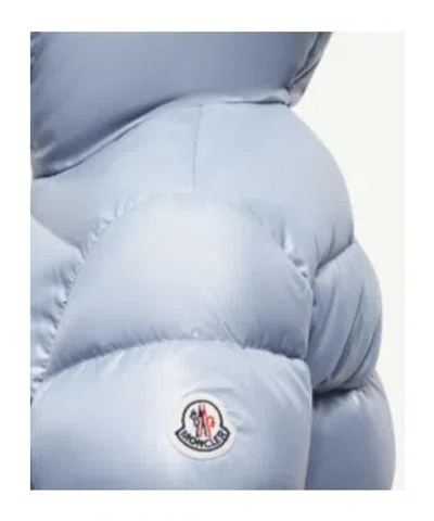 Moncler Doudoune À Capuche New Aubert In Blue