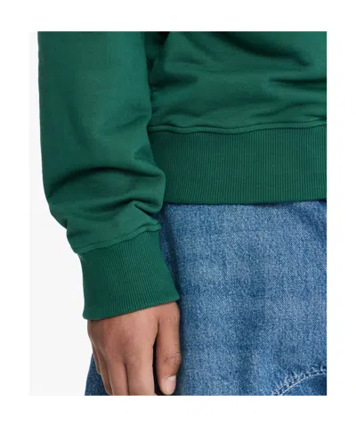 Jw Anderson Crew Neck Long Sleeves Sweatshirt In Green