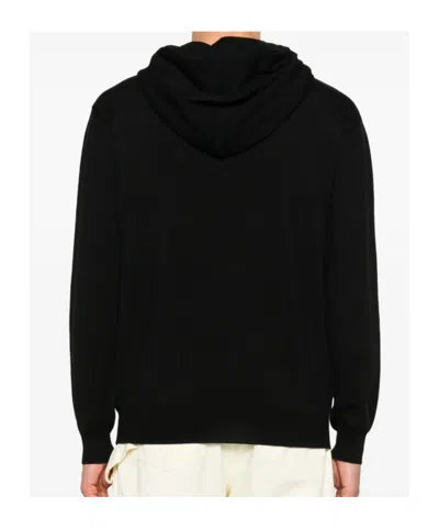 Moschino Wool Sweaters In Black