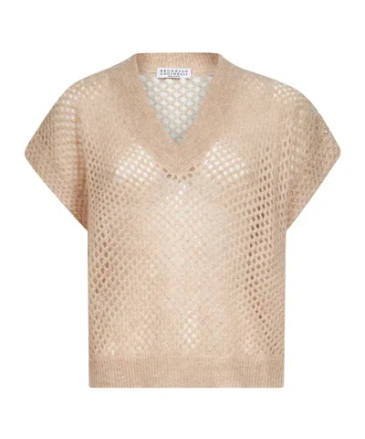 Brunello Cucinelli Short-sleeved Sweater