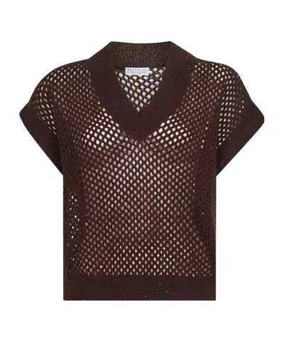 Brunello Cucinelli Short-sleeved Sweater