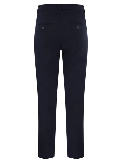 Weekend Max Mara Belt Loop Casual Pants In Black