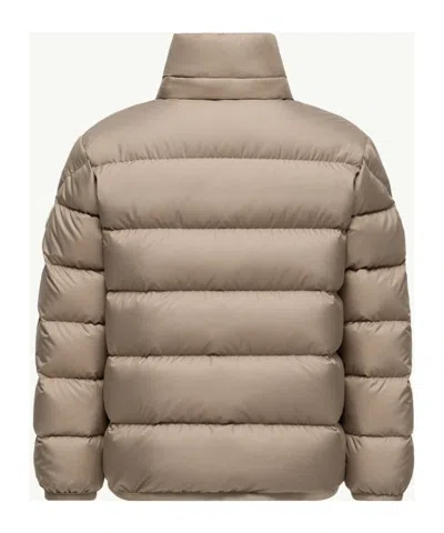 Moncler Bajan Down Jacket In Brown