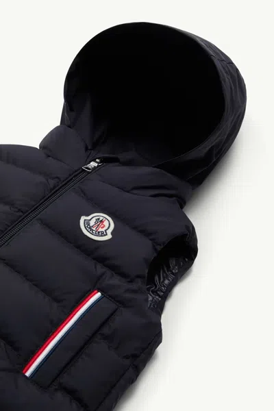 Moncler Buang Down Vest In Black