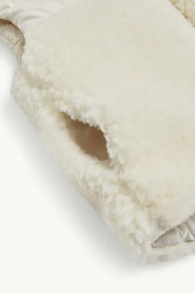 Moncler Botha Hooded Down Vest In White