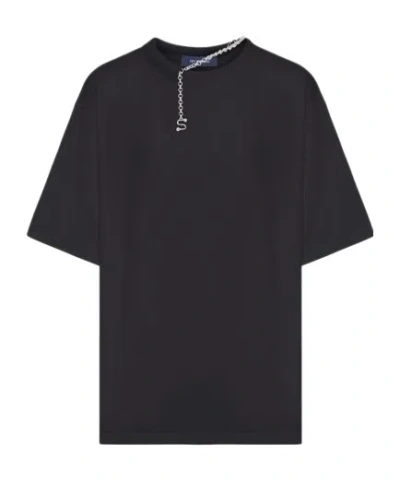 Sportmax Short-sleeved T-shirt In Black