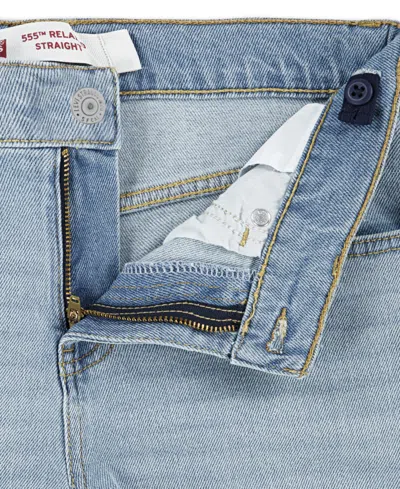 Levi's Big Boys Relaxed Straight Jeans In Blue