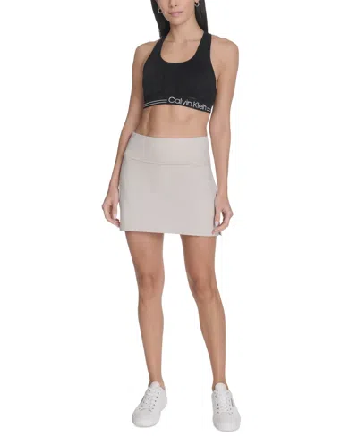 Calvin Klein Performance Women's A-line Side-vent Skort