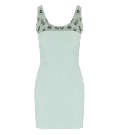 Elisabetta Franchi Embellished Sleeveless Mini Dress