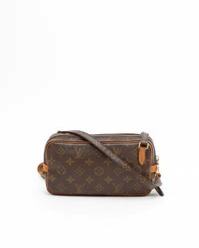 Pre-owned Louis Vuitton Monogram Marly Crossbody Bag