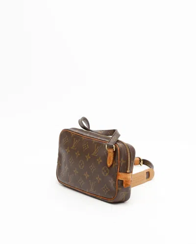 Pre-owned Louis Vuitton Monogram Marly Crossbody Bag