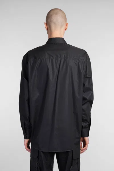 Darkpark Damon Shirt In Black Cotton In Black
