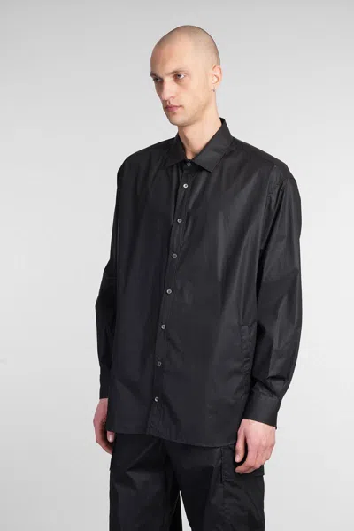 Darkpark Damon Shirt In Black Cotton In Black