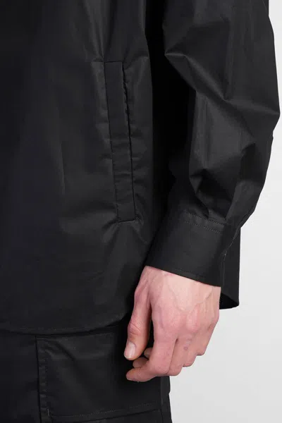 Darkpark Damon Shirt In Black Cotton In Black