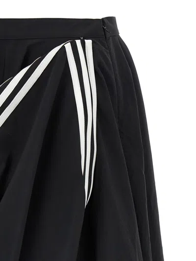 Y-3 W Wire Skirt Skirts Black In Black