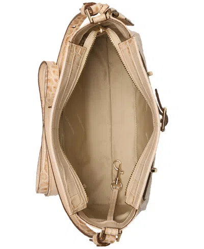 Brahmin Hillary Leather Crossbody In Neutral
