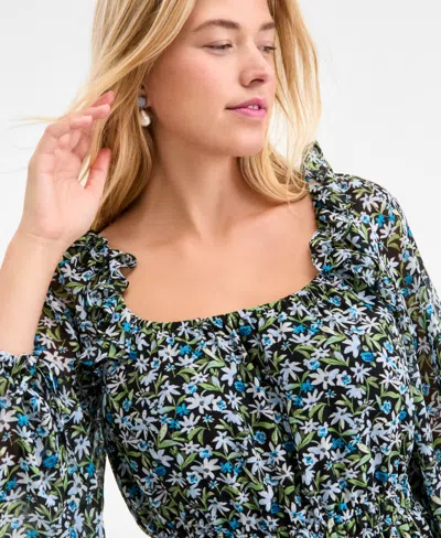 On 34th Women's Floral Femme Midi Dress, Exclusively At Macy's