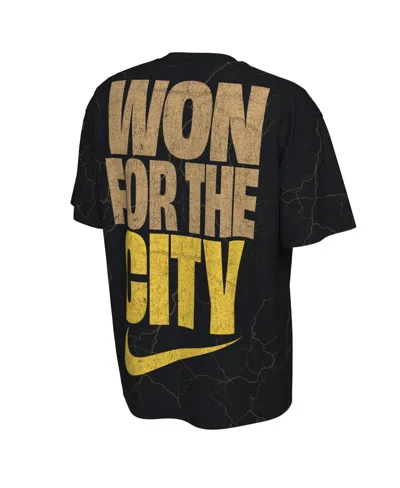 Nike Men's And Women's Black Indiana Pacers 2025 Nba Finals Champions Confetti Locker Room Limited Editio