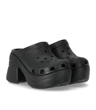 Crocs Siren Clog Rubber Mules With Heel