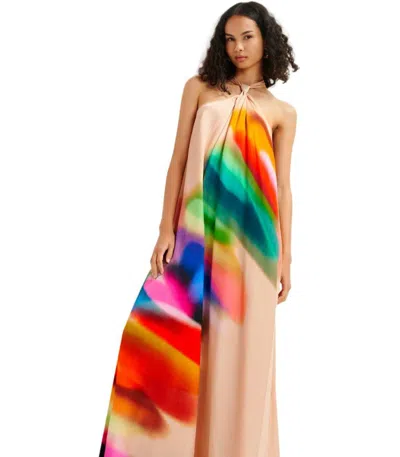 Essentiel Antwerp Halinki Multicolored Long Dress