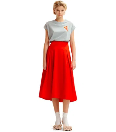 Essentiel Antwerp Cotton T-shirt With Embroidery