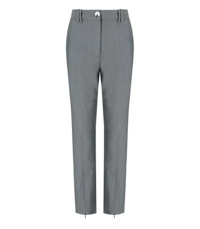 Ganni Grey Melange Trouser