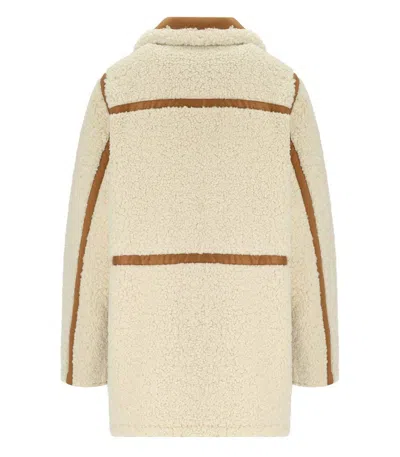 Stand Studio Chloe Ecru Double-breasted Jacket In Neutral