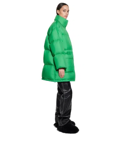Stand Studio Edna Green Oversize Padded Jacket In Green