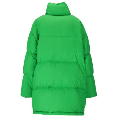 Stand Studio Edna Green Oversize Padded Jacket In Green