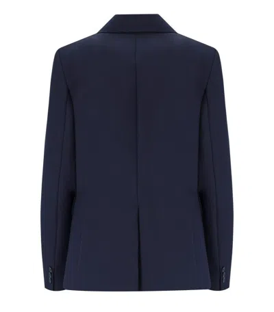 Weekend Max Mara Uva Blue Single-breasted Blazer