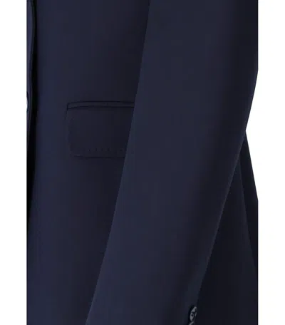 Weekend Max Mara Uva Blue Single-breasted Blazer