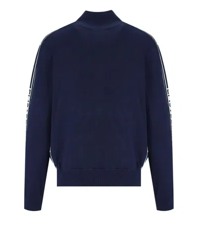 Elisabetta Franchi Viscose Knit Cardigan With Logo Bands