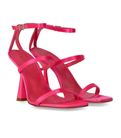 Sergio Levantesi Telen Fuchsia Heeled Sandal In Pink