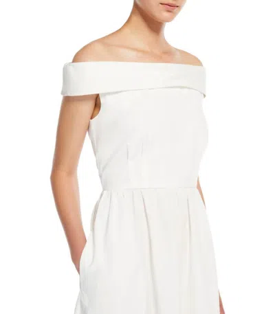 Weekend Max Mara Prosit White Dress In White