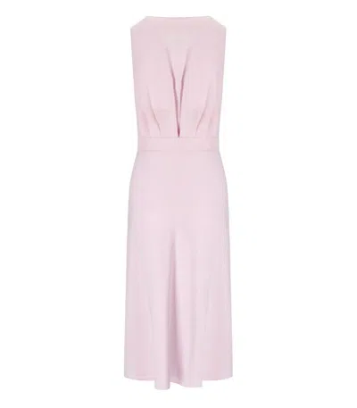 Elisabetta Franchi Quarzo Midi Dress In Pink