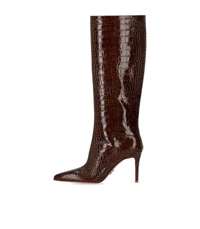 Sergio Levantesi Denise Brown High Boot In Brown