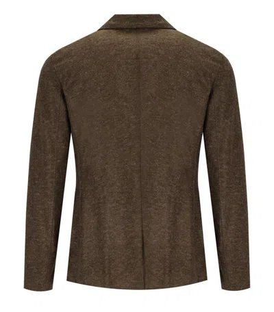 Bob Dover Brown Single-breasted Jacket