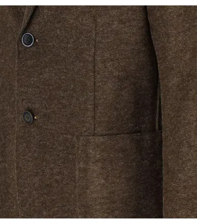 Bob Dover Brown Single-breasted Jacket