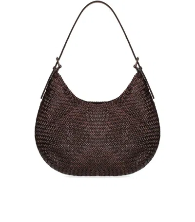 Dragon Diffusion Luna Brown Shoulder Bag