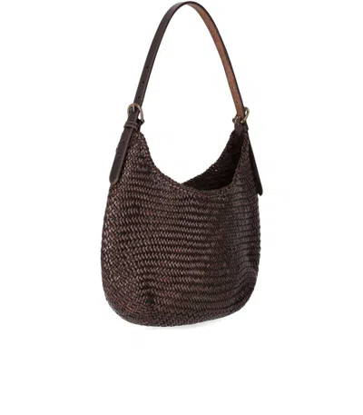 Dragon Diffusion Luna Brown Shoulder Bag