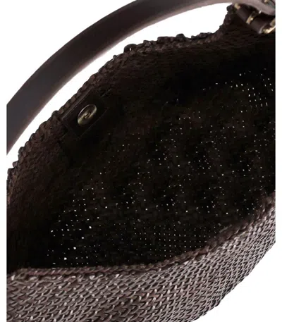 Dragon Diffusion Luna Brown Shoulder Bag